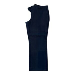 Black Ann Taylor petite pants trousers 12P ankle slacks